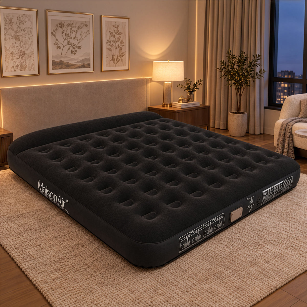 MaisonAir 12in King Deluxe Airbed