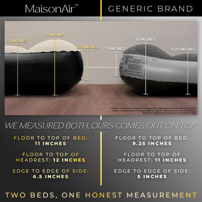 MaisonAir 12in Queen Airbed