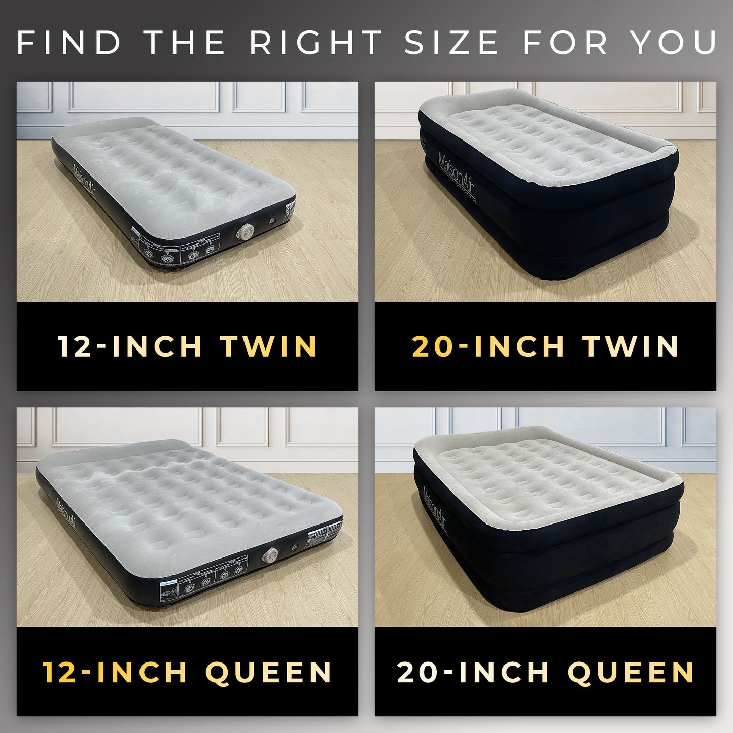 MaisonAir 20in Twin Airbed