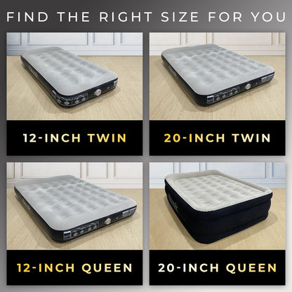 MaisonAir 20in Queen Airbed