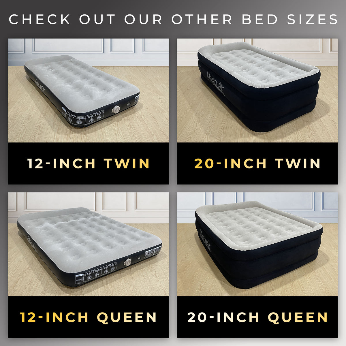 MaisonAir 20in King Airbed
