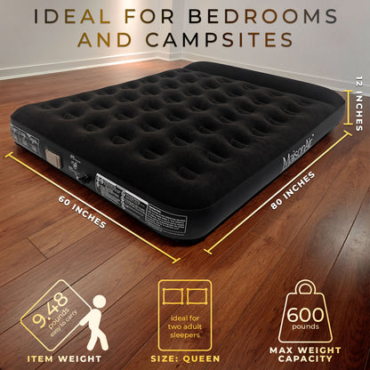 MaisonAir 12in Queen Deluxe Airbed