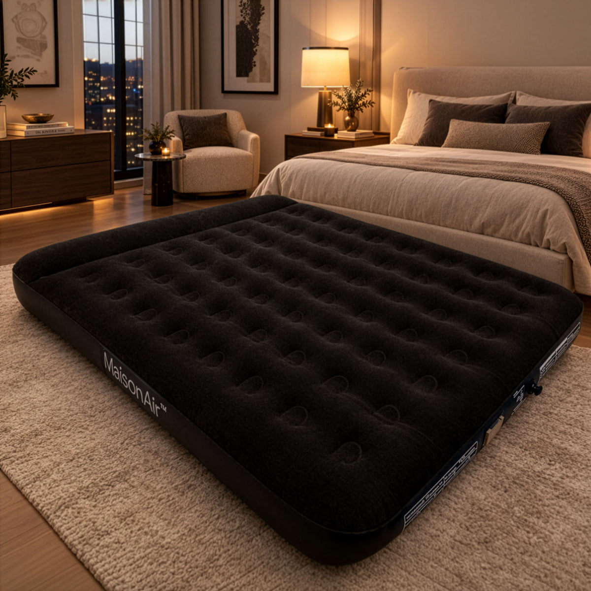 MaisonAir 12in California King Deluxe Airbed