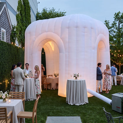 MaisonAir AirDome Bean 13.1 x 10.2 x 11.3 ft LED Inflatable Gazebo